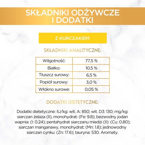 PURINA Gourmet Gold Mus z kurczakiem - mokra karma dla kota - 85g PURINA Gourmet Gold Mus z kurczakiem - mokra karma dla kota - 85g