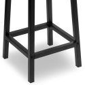 Krzesło barowe metalowe KENT RUSTIC loft Krzesło barowe metalowe KENT RUSTIC loft