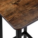 Krzesło barowe metalowe KENT RUSTIC loft Krzesło barowe metalowe KENT RUSTIC loft