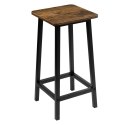 Krzesło barowe metalowe KENT RUSTIC loft Krzesło barowe metalowe KENT RUSTIC loft