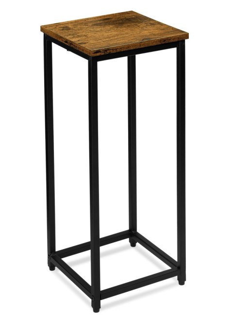 Kwietnik loftowy ARBEN RUSTIC czarny postarzany dąb 60 cm Kwietnik loftowy ARBEN RUSTIC czarny postarzany dąb 60 cm