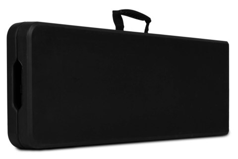 Ławka cateringowa składana w walizkę 180 cm czarna Ławka cateringowa składana w walizkę 180 cm czarna