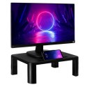 Podstawka pod monitor laptopa czarna Podstawka pod monitor laptopa czarna
