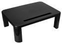 Podstawka pod monitor laptopa czarna Podstawka pod monitor laptopa czarna