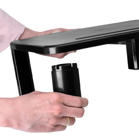 Podstawka pod monitor laptopa czarna Podstawka pod monitor laptopa czarna