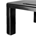 Podstawka pod monitor laptopa czarna Podstawka pod monitor laptopa czarna