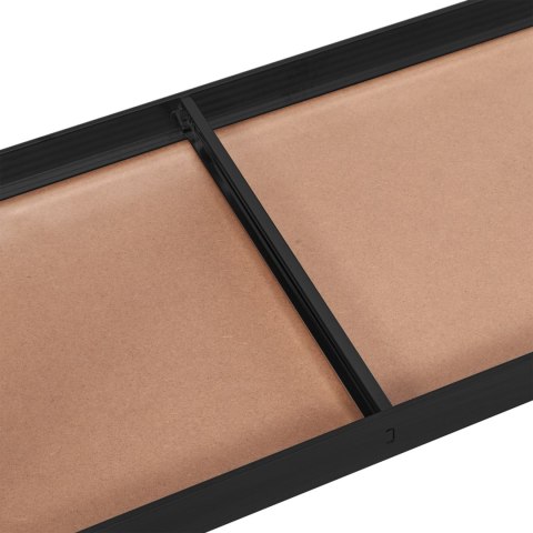 Regał magazynowy 5 poziomów czarny 180x90x40 nośność 875 kg Regał magazynowy 5 poziomów czarny 180x90x40 nośność 875 kg