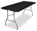 Stół cateringowy FETA BLACK składany w walizkę 180 cm Stół cateringowy FETA BLACK składany w walizkę 180 cm
