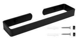 Wieszak loftowy KASOS 30 cm czarny