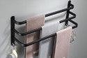 Wieszak ścienny na ręczniki ATHOS 30 cm czarny Wieszak ścienny na ręczniki ATHOS 30 cm czarny