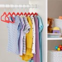 Wieszaki welurowe dziecięce MINI komplet 30 sztuk Wieszaki welurowe dziecięce MINI komplet 30 sztuk