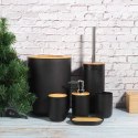 Zestaw akcesoriów łazienkowych TIMOR czarny loft Zestaw akcesoriów łazienkowych TIMOR czarny loft