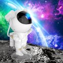 Lampa nocna projektor led ASTRONAUTA biały Lampa nocna projektor led ASTRONAUTA biały