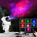 Lampa nocna projektor led ASTRONAUTA biały Lampa nocna projektor led ASTRONAUTA biały