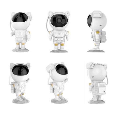 Lampa nocna projektor led ASTRONAUTA biały Lampa nocna projektor led ASTRONAUTA biały