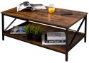Stolik kawowy ława rustykalna loft HERNING Stolik kawowy ława rustykalna loft HERNING