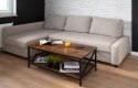 Stolik kawowy ława rustykalna loft HERNING Stolik kawowy ława rustykalna loft HERNING