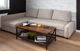 Stolik kawowy ława rustykalna loft HERNING