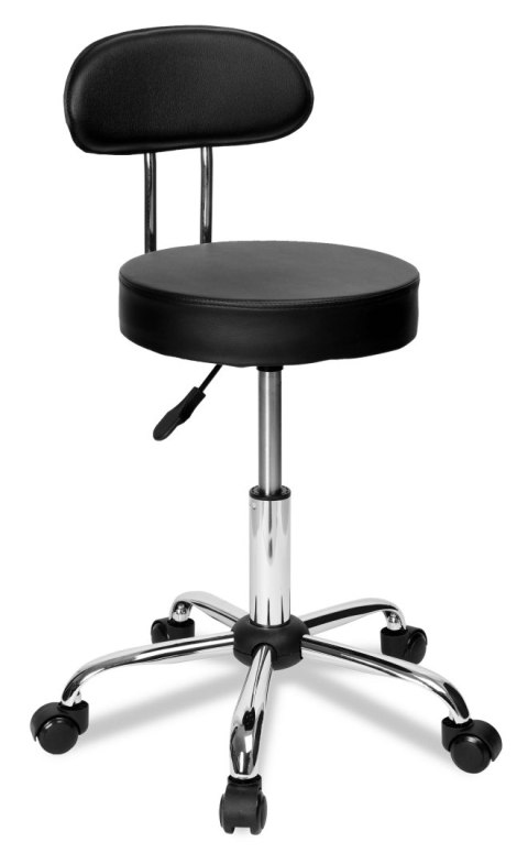 Taboret kosmetyczny GAMMA czarny Taboret kosmetyczny GAMMA czarny