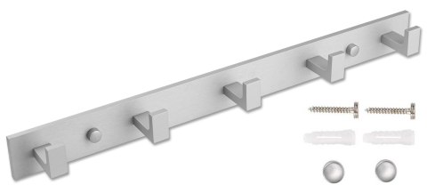 Wieszak metalowy PSINO srebrny Wieszak metalowy PSINO srebrny