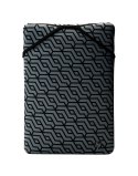 Etui HP Reversible Protective Geo Laptop Sleeve do notebooka 14,1" czarno-szare 2F2L4AA