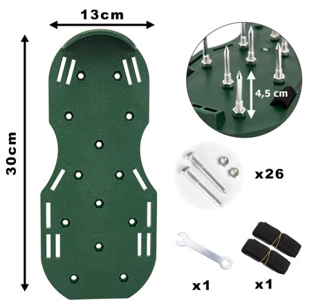 Aerator buty duże kolce do napowietrzania Aerator buty duże kolce do napowietrzania