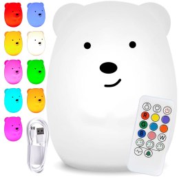 Nocna lampka led MISIEK