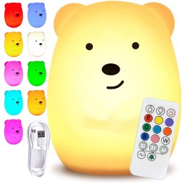 Nocna lampka led MISIEK