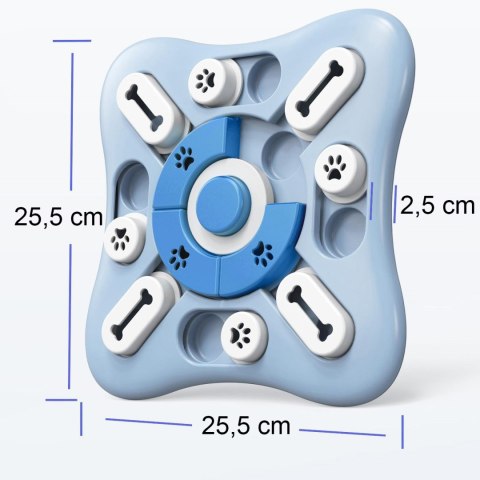 Puzzle dla psa gra zabawka PONGO niebieski Puzzle dla psa gra zabawka PONGO niebieski
