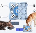 Puzzle dla psa gra zabawka PONGO niebieski Puzzle dla psa gra zabawka PONGO niebieski