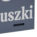 Skrzynka na listy ODVIN antracyt z napisem Skrzynka na listy ODVIN antracyt z napisem