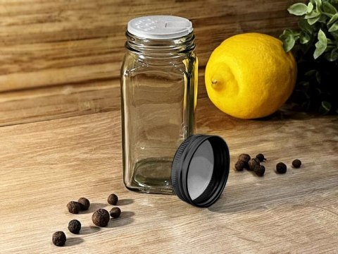 Stojak bambusowy na przyprawy KOCHEN 18 słoików naklejki Stojak bambusowy na przyprawy KOCHEN 18 słoików naklejki