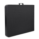 Stół bankietowy składany w walizkę RATTAN 180x74x74,5 czarny Stół bankietowy składany w walizkę RATTAN 180x74x74,5 czarny