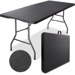 Stół cateringowy WOODLAND składany w walizkę 180 cm