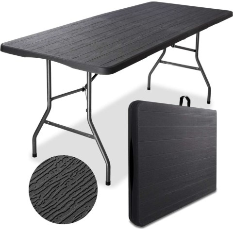 Stół cateringowy WOODLAND składany w walizkę 180 cm Stół cateringowy WOODLAND składany w walizkę 180 cm
