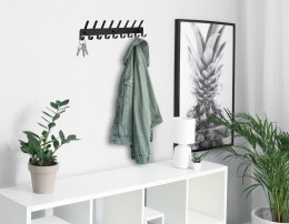 Wieszak ścienny na ubrania SYTTEN czarny loft