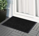 Wycieraczka wejściowa pod drzwi 40x60 cm SEILA czarna Wycieraczka wejściowa pod drzwi 40x60 cm SEILA czarna