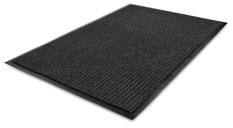 Wycieraczka wejściowa pod drzwi 40x60 cm SEILA czarna Wycieraczka wejściowa pod drzwi 40x60 cm SEILA czarna