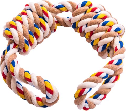 Zabawka szarpak z supłami dla psa WALLY 60 cm Zabawka szarpak z supłami dla psa WALLY 60 cm