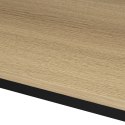 Biurko loftowe z półkami z nadstawką TROSA MODERN OAK Biurko loftowe z półkami z nadstawką TROSA MODERN OAK