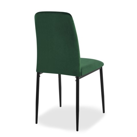 Krzesło MAVERIK VELVET ciemnozielone Krzesło MAVERIK VELVET ciemnozielone