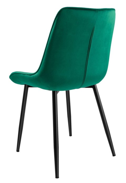 Krzesło NORMAN zielone velvet Krzesło NORMAN zielone velvet