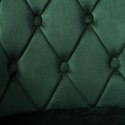 Krzesło aksamitne ATLANTA Velvet Ciemnozielone Krzesło aksamitne ATLANTA Velvet Ciemnozielone
