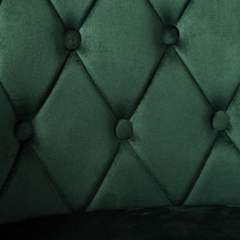 Krzesło aksamitne ATLANTA Velvet Ciemnozielone Krzesło aksamitne ATLANTA Velvet Ciemnozielone