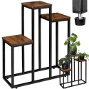 Kwietnik metalowy loft AGRAS RUSTIC stojak na kwiaty Kwietnik metalowy loft AGRAS RUSTIC stojak na kwiaty