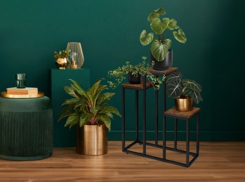 Kwietnik metalowy loft AGRAS RUSTIC stojak na kwiaty Kwietnik metalowy loft AGRAS RUSTIC stojak na kwiaty