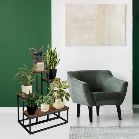 Kwietnik metalowy loft ANTIRES RUSTIC stojak na kwiaty Kwietnik metalowy loft ANTIRES RUSTIC stojak na kwiaty