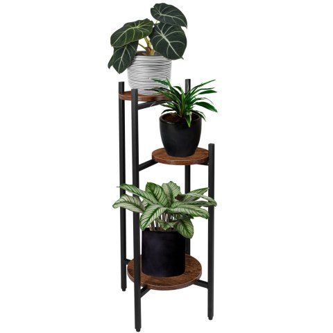 Kwietnik metalowy loft TRETORRI RUSTIC stojak na kwiaty Kwietnik metalowy loft TRETORRI RUSTIC stojak na kwiaty