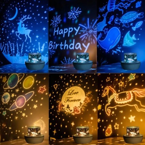 Lampka nocna projektor gwiazd GALAXY Lampka nocna projektor gwiazd GALAXY