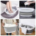 Miska składana owalna AIDA biało-szara 25L COMPACT Miska składana owalna AIDA biało-szara 25L COMPACT